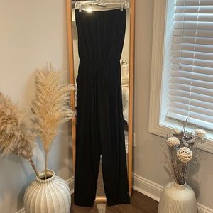 Strapless Black Jumpsuit
